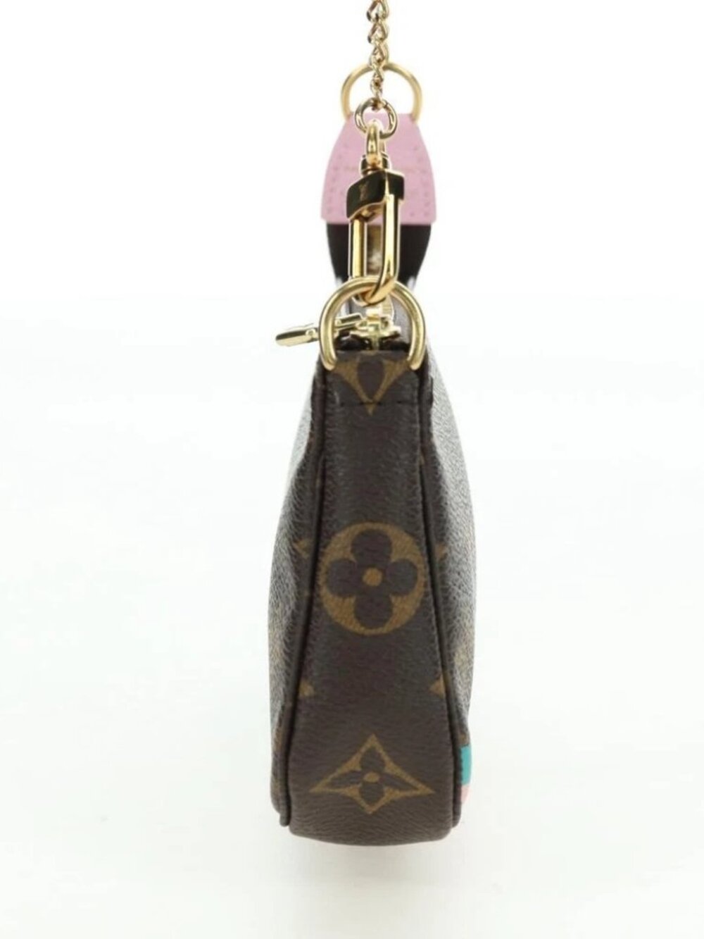 LOUIS VUITTON Monogram Mini Pochette Accessoires Pouch M62141 LV Auth 179814M - Picture 5 of 14